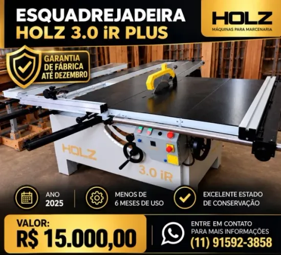 Esquadrejadeira Holz 2025