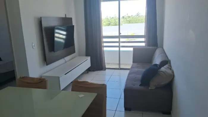 Apartamento (Mobiliado 100%) 2/4 Nascente - TÉRREO - Vista para o Mar