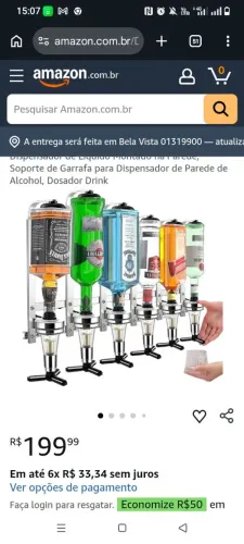 Dosador de bebidas 