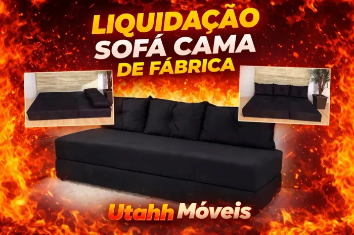 SOFÁ CAMA 3 lugares receba hoje mesmo aproveite 