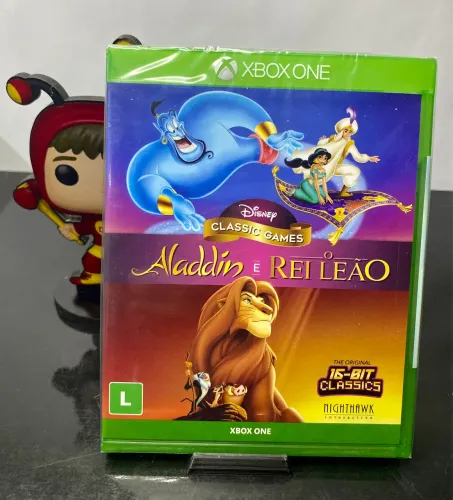 Aladdin / O Rei Leão - Novo Lacrado - Xbox One/ Series X