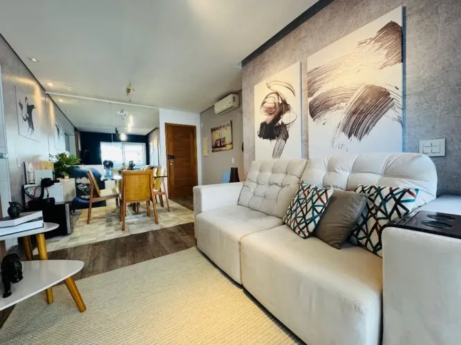 Apartamento com 2 dormitórios para alugar, 80 m² por dia - Riviera de São Lourenço - Berti