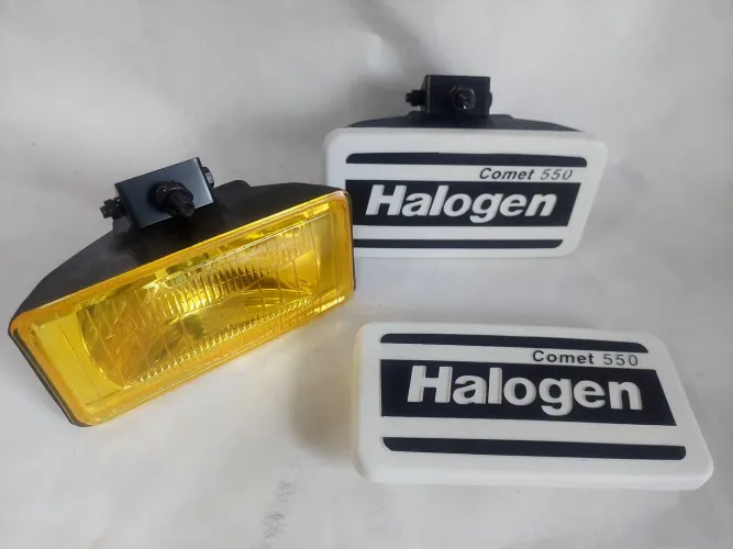 Par de farol milha amarelo modelo cibie