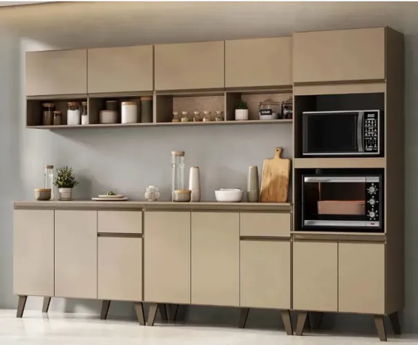 Cozinha modulada Atlanta completa lacrada