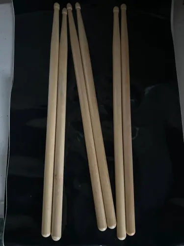 Kit 3 pares de Baquetas para bateria