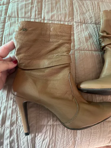 Bota Couro WJ Bege