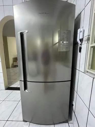 Geladeira Brastemp inox 591L