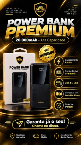 Powerbank Premium 20.000 MAH Skaiky