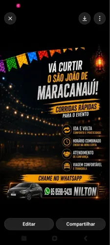 Levo e trago são João do maracanau