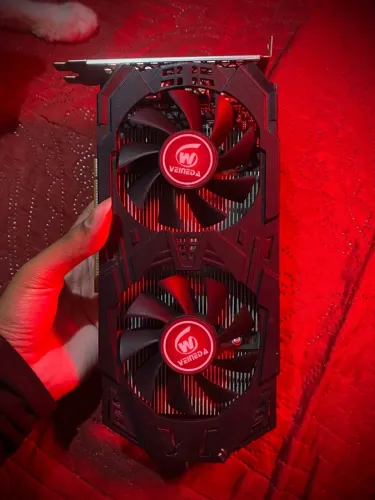 RX 580 DEFEITO NA GPU ( RETIRADA DE PEÇAS)