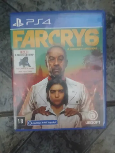 Jogo de ps4 mídia fisica: Far Cry 6.