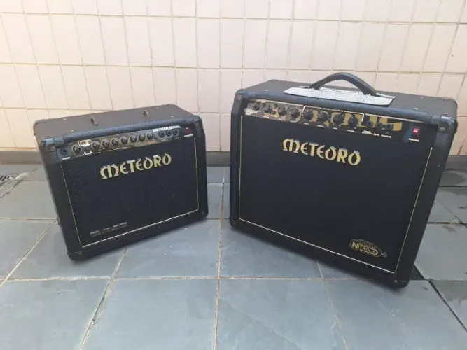 Caixas guitarra Meteoro Demolidor FWG50 e Nitrous 100G