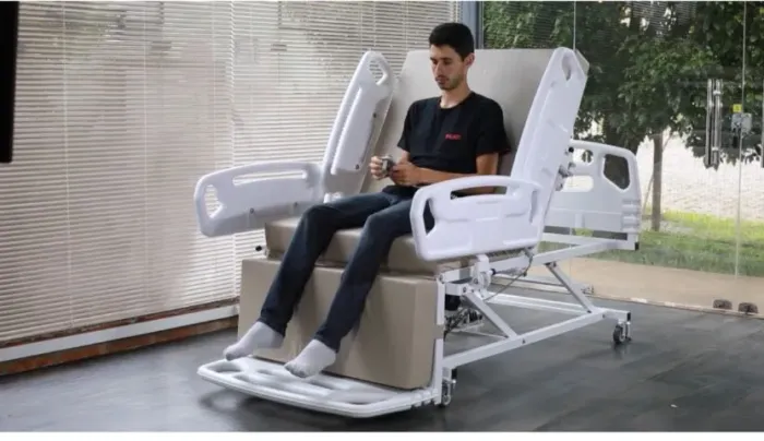 Cama hospitalar elétrica