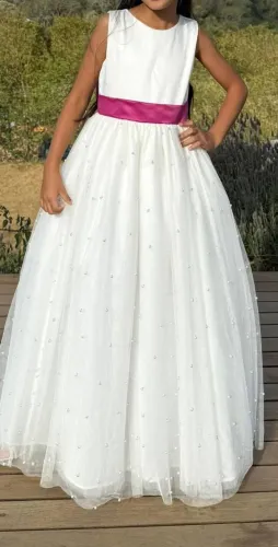 Vestido Pérola Longo Luxo 