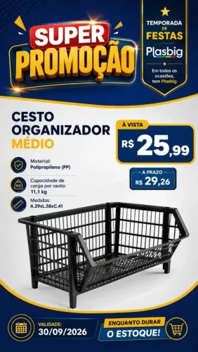 ? CESTO ORGANIZADOR ?
