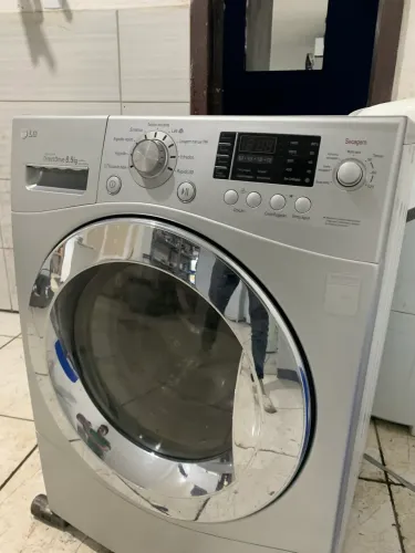 Lava e seca LG prata 