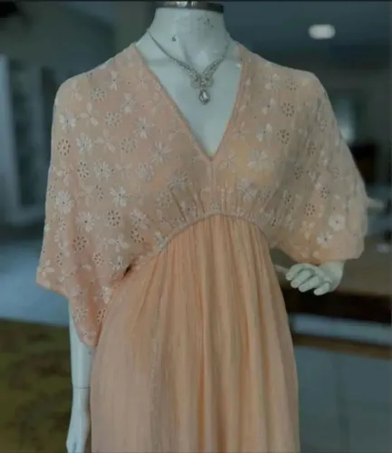 Vestido longo Lese