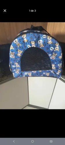 Vendo casinha de transporte para pet.