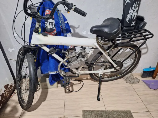 Bicicleta motorizada 80cc 