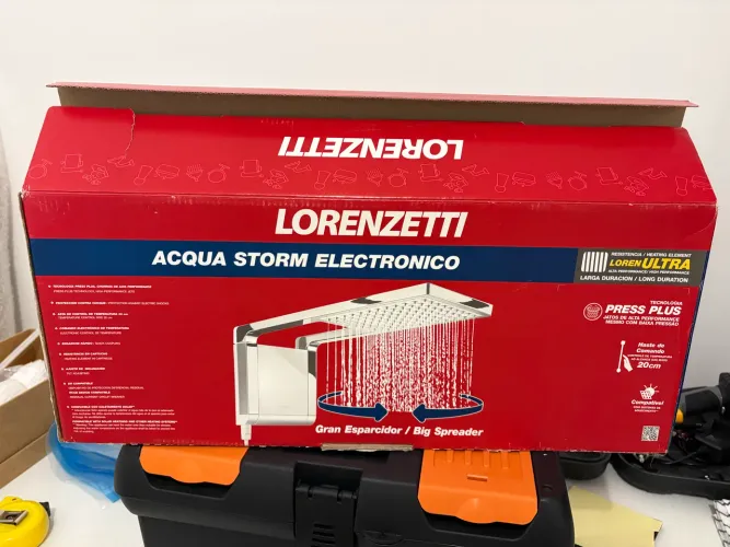Chuveiro Lorenzetti 6800W / 220V Acqua Storm Elétrico