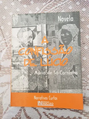 livro A Confissão de Lúcio, de Mário de Sá-Carneiro