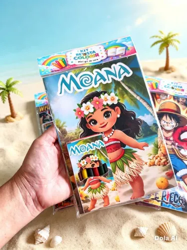 Revista colorir personalizada 10 unidades