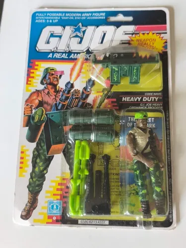 Boneco gi Joe heavy duty comandos em ação lacrado