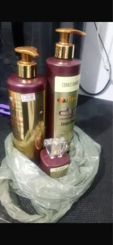 Shampoo, condicionador e perfume pet