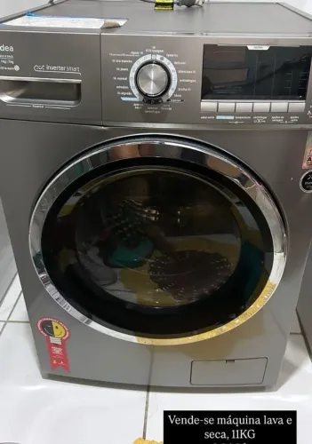 lavadora secadora midea 11kg inverter smart