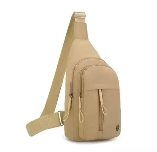 Pochete Feminina Bolsa de Peito Tiracolo Transversal Regulável Casual