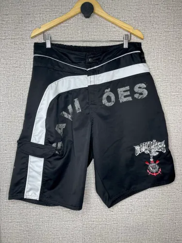 bermuda gaviões da fiel tamanho gg original Corinthians 