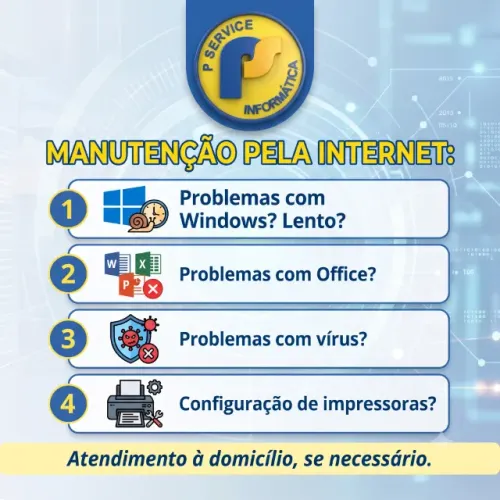 Manutenção de notebooks e PCs