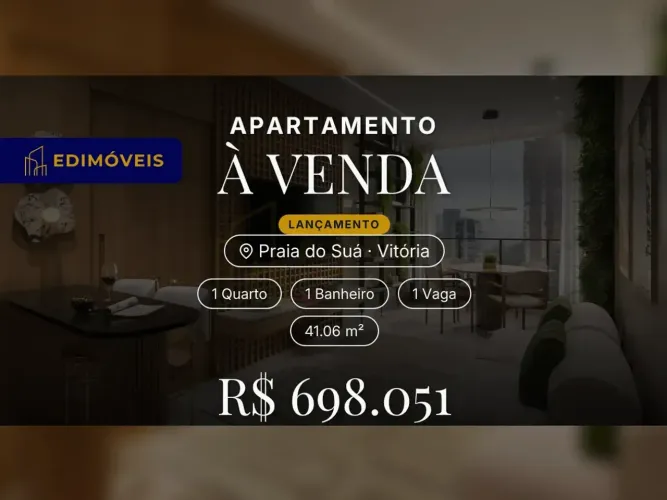 Apartamento moderno na Praia do Suá: Oportunidade única para morar ou investir!
