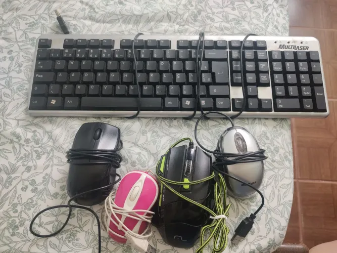 Mouse e teclado