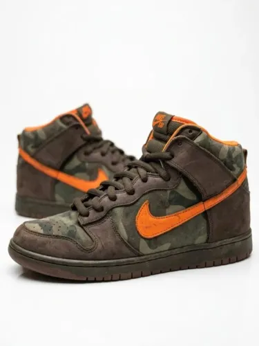 sneakers nike sb dunk high brian anderson "camo".
