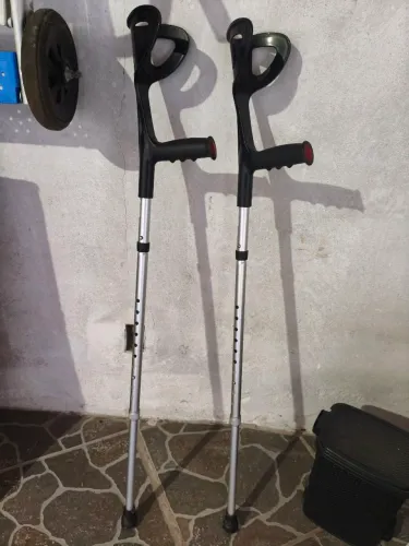 Muletas de alumínio