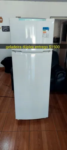 Geladeira dúplex conservada entregamos 