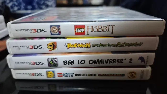 Pacote com 4 jogos para 3DS