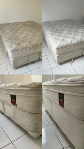 Lavagem a seco colchão 