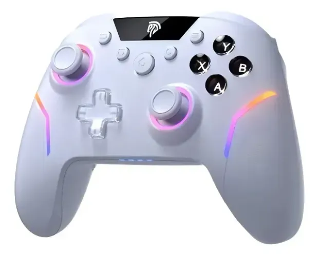 Controle Mecânico Gamer EasySMX X20 Sem Fio RGB - PC / Nintendo Switch / Celular /TV Steam