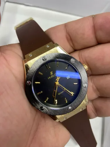 Relógio Masculino Estilo Luxo Aço Inox - Design Premium Impecáve