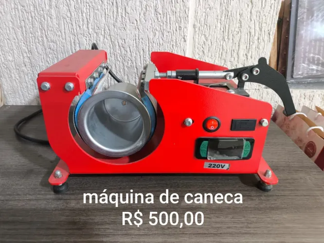 Prensa Térmica para Canecas 220V - Nova