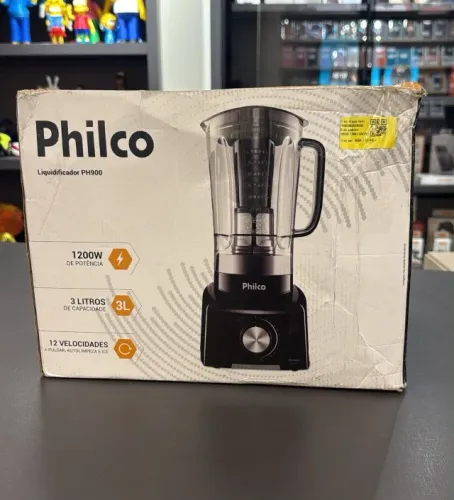 LIQUIDIFICADOR PHILCO 1200W 3L 12 VELOCIDADES
