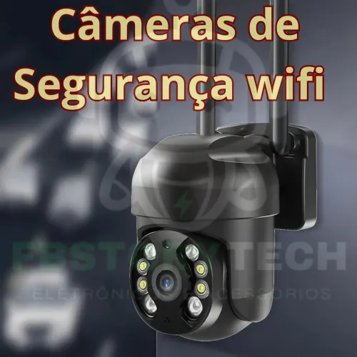 Câmera Inteligente Wifi Full HD [NÃO FAZEMOS INSTALAÇÃO]