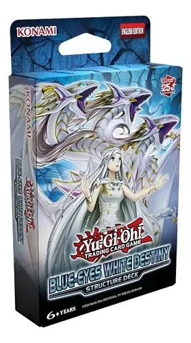 Yu-Gi-Oh - Deck Estrutural- Yu-Gi-Oh - Destino Branco de Olhos Azuis