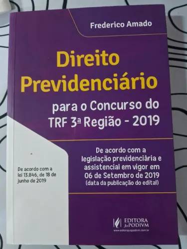 Direito Previdenciário para concurso do TRF 3ª região - 2019