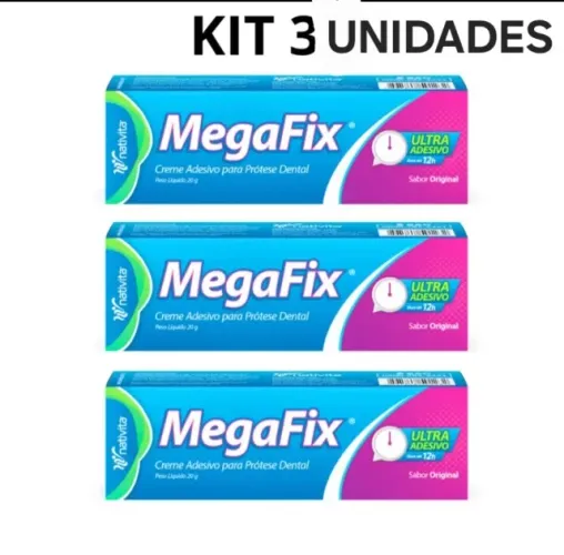 FIXADOR DE DENTADURA MEGAFIX 20gr