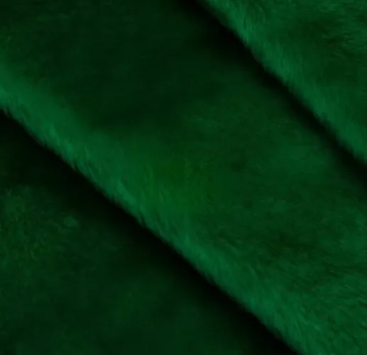 Tecido Pelúcia Lisa Pelican para Artesanato Decoração Confecção Verde