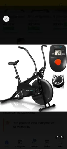 Bicicleta Air bike podium fit ab100