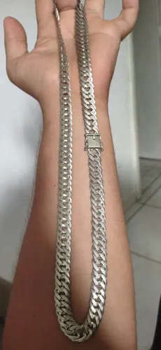 Corda de prata 13mm